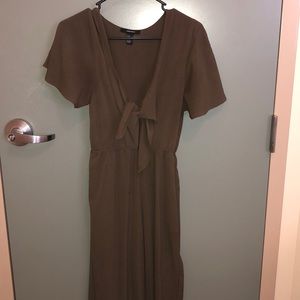 Olive green jumpsuit